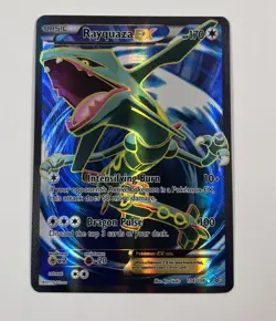 Rayquaza EX 104/108 XY Roaring Skies 2015 Full Art Holo Pokemon Card TCG LP - Image 3