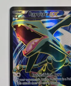 Rayquaza EX 104/108 XY Roaring Skies 2015 Full Art Holo Pokemon Card TCG LP - Image 4