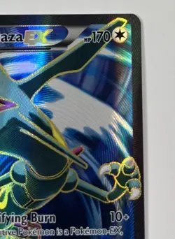 Rayquaza EX 104/108 XY Roaring Skies 2015 Full Art Holo Pokemon Card TCG LP - Image 5