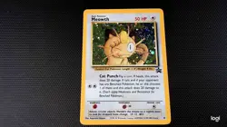 Meowth #10 Black Star Promo GB(Game Boy) stamped Holo Rare Pokemon Card MP - Image 1