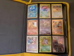 Old Pokemon bundle Pokemon collection, folder full of vintage Pokemon cards - Image 1