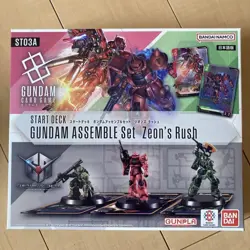 Mobile Suit Gundam Card Game Starter Deck Gundam Assemble Set of 4 New Unused - Image 4