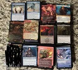 MTG Variety Set Bulk Card Lot 1200+ With C, U, R, M, Foils & Collector Cards - Image 1