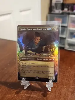 Sokka, Tenacious Tactician Rare Showcase Foil Avatar MTG - Image 1
