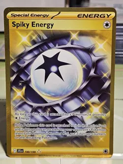 Hyper Rare Spiky Energy #190/159 Pokemon Card Journey Together NM-MT 2025 - Image 1