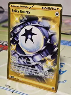 Hyper Rare Spiky Energy #190/159 Pokemon Card Journey Together NM-MT 2025 - Image 2