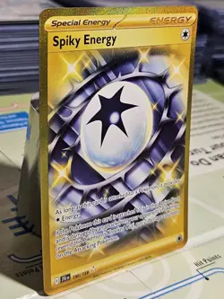 Hyper Rare Spiky Energy #190/159 Pokemon Card Journey Together NM-MT 2025 - Image 3