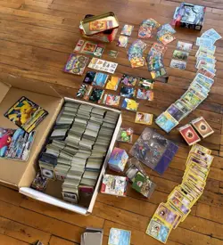 Pokemon Collection Lot Over 3000 Cards New And Vintage - Image 1