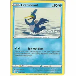 028/072 Cramorant | Uncommon | Pokemon Trading Card SWSH 4.5 Shining Fates TCG - Image 1
