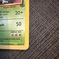 Nidoqueen Jungle Set Non-Holo Rare Pokemon Card Moderately Played 23/64 - Image 5