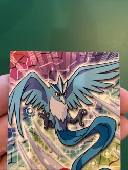 2000 Topps Pokemon Trading Cards Series 3 Articuno #144 Blue logo Vintage TCG - Image 2