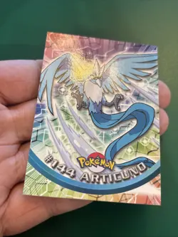 2000 Topps Pokemon Trading Cards Series 3 Articuno #144 Blue logo Vintage TCG - Image 4