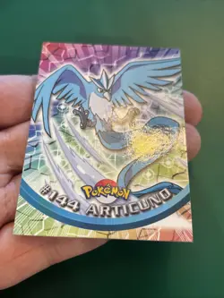 2000 Topps Pokemon Trading Cards Series 3 Articuno #144 Blue logo Vintage TCG - Image 5