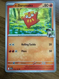 Darumaka - Journey Together 026/159 - Common - Non Holo - NM Pokemon Card - Image 1