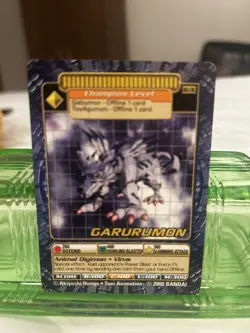 Garurumon Bo-136 - 2000 Bandai Digimon Trading Card - Image 1