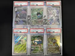 Pokemon PSA Graded Card Lot of 6 Destined Rivals 151 Promo Reshiram PSA 9 MINT - Image 1