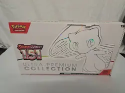 Pokemon 151 Ultra Premium Collection UPC Empty Box, Mat, Dice. No Cards - Image 1