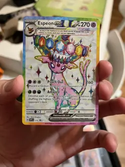 Espeon ex SVP175 Sv: Scarlet & Violet Promo Cards Holo - Image 2