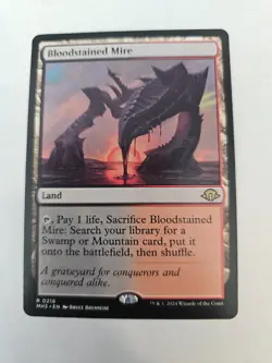 MTG - Bloodstained Mire - Modern Horizons 3 - Image 1