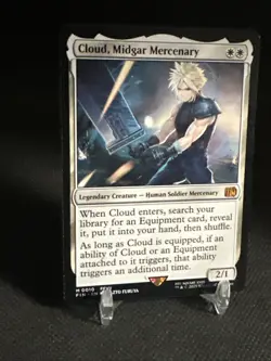 Cloud, Midgar Mercenary MTG Mythic Rare Magic: The Gathering Final Fantasy - Image 3