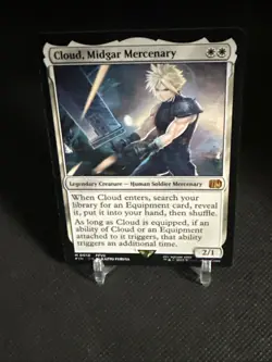 Cloud, Midgar Mercenary MTG Mythic Rare Magic: The Gathering Final Fantasy - Image 4