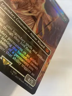 MTG Gandalf the White (Borderless Foil) The Lord of the Rings 442 LP - NM - Image 3