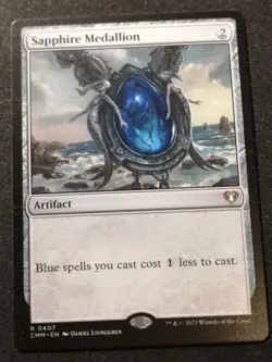 Sapphire Medallion - CMM - MTG - EN - NM - 0407 - Image 1