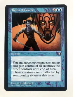 Reins of Power Stronghold NM MTG Magic the Gathering - Image 1