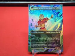 Aang, at the Crossroads (Borderless) Avatar: The Last Airbender Foil NM - Image 1