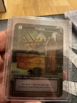 Toolbox FOIL - Unique - | Sorcery Contested Realm - Gothic - Nm - Image 1