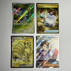 Lotto Di 4 Carte Pokemon-151-ita-ninetales 186, Tangela 178, Scambio, Trasfer Nm - Image 1