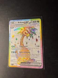 Alola-Kokowei Ex 225/191 Sturmische Funken Deutsch NM Pokemon - Image 2