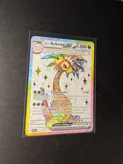 Alola-Kokowei Ex 225/191 Sturmische Funken Deutsch NM Pokemon - Image 3