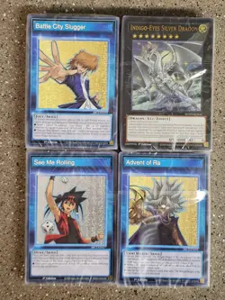 (4) Yu-Gi-Oh Sealed Deck Lot. Blue Eyes White Destiny Structure Deck. Mint - Image 1