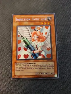 Yu-Gi-Oh! TCG Injection Fairy Lily Legacy of Darkness LOD-100 Unlimited... - Image 2
