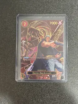 Benn.Beckman SP OP09-009 Carrying On His Will One Piece English - Image 1