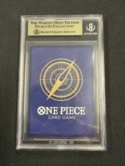 2023 One Piece Rebecca OP05-091 Alt Art SR Awakening of the New Era BGS 10 - Image 2