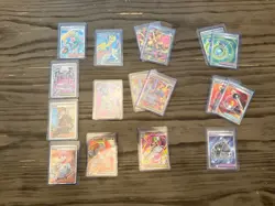 Pokemon TCG Ultra Rare Full Art Lot 17 cards adult pulled NM English - Image 1