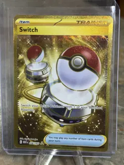 Switch 206/165 - Scarlet & Violet 151 Hyper Rare Pokemon Card - NM - Image 1