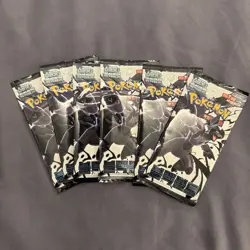 6 Packs of Black Bolt Pokemon Card Japanese New Sealed - Image 1