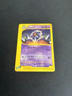 Pokemon Card Skyridge E Series Starmie 30/144 WOTC Near Mint NM - Image 3