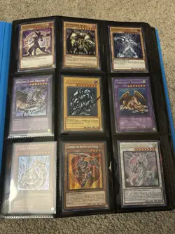Yugioh Card Lot - Binder And 5 Decks - Image 1