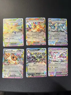 Prismatic Evolution Six Card Lot - Image 1