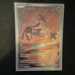 Mesprit 204/191 Sv08: Surging Sparks Illustration Rare Holo Pokemon TCG Card - Image 1