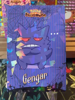 🔥Non-TCG Gengar Ice Holo🔥Halloween Card Database Pokemon 2025 Peru🔥 - Image 1