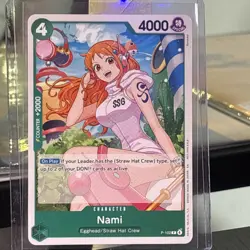 Nami P-102 Promo One Piece TCG Card Game NM English - Image 1