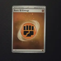 Pokemon Card - Basic Fighting Energy HD Cosmos Holo SVE 006 S&V 151 - NM - Image 1