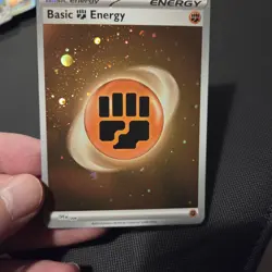 Pokemon Card - Basic Fighting Energy HD Cosmos Holo SVE 006 S&V 151 - NM - Image 2