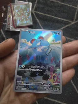 Marill 073/071 NM Snow Hazard Japanese Pokemon Card TCG - Image 2