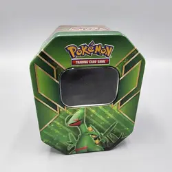 Sceptile EX Hoenn Power Tin Pokemon Trading Card TCG Storage Tin Metal Box EMPTY - Image 1